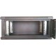 Шафа настінна Hypernet 4U 19" 600x450 (WMNC-4U-FLAT-BLACK)