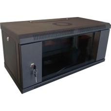 Шафа настінна Hypernet 4U 19" 600x450 (WMNC-4U-FLAT-BLACK)