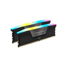 Модуль памяти для компьютера DDR5 32GB (2x16GB) 6000 MHz Vengeance RGB Black Corsair (CMH32GX5M2D6000C36)