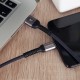 Дата кабель USB 2.0 AM to Micro 5P 1.0m 2.4A Denim Grey MAKE (MCB-MD3GR)