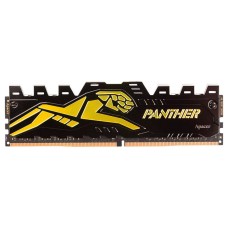 Модуль памяти для компьютера DDR4 8GB 3200 MHz Panther Black/Gold Apacer (AH4U08G32C28Y7GAA-1)