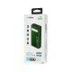 Батарея універсальна Gelius Lightstone GP-PB300 30000mAh QC+PD (22.5W) Green (00000090465)