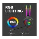 Наушники Canyon GH-9A Darkless Gaming 3.5 мм RGB Black (CND-SGHS9A)