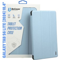 Чехол для планшета BeCover Soft Edge Stylus Mount Samsung Tab S6 Lite (2024) 10.4" P620/P625/P627 Light Blue (710841)