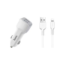 Зарядное устройство HOCO Z23 2xUSB White (6957531078012)