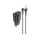 Зарядное устройство HOCO C88A Star round dual port charger set(iP) Black (6931474749505)