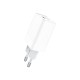 Зарядний пристрій BOROFONE BA47A Mighty speed single port QC3.0 3A + Type-C cable White (BA47AW)