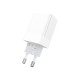 Зарядное устройство BOROFONE BA47A Mighty speed single port QC3.0 3A + Type-C cable White (BA47AW)