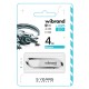 USB флеш накопитель Wibrand 4GB Aligator White USB 2.0 (WI2.0/AL4U7W)