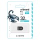 USB флеш накопитель Wibrand 32GB Scorpio Black USB 2.0 (WI2.0/SC32M3B)