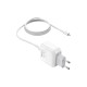 Зарядное устройство BOROFONE BA46A Premium White + USB-C-Ligntning cable (BA46ACLW)