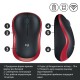 Мишка Logitech M185 red (910-002240)