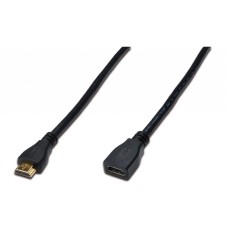 Кабель мультимедийный HDMI to HDMI 3.0m Digitus (AK-330201-030-S)