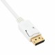 Кабель мультимедийный DisplayPort to HDMI 2.0m Extradigital (KBD1669)