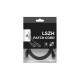 Патч-корд 1м S/FTP Cat 6A CU LSZH black Cablexpert (PP6A-LSZHCU-BK-1M)