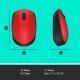 Мышка Logitech M171 Red (910-004641)