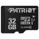 Карта памяти Patriot 32GB microSD class10 (PSF32GMCSDHC10)