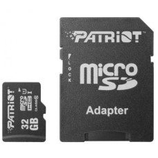 Карта памяти Patriot 32GB microSD class10 (PSF32GMCSDHC10)