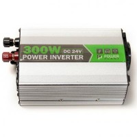 Автомобильный инвертор 24V/220V 300W, USB 5V 1A, HYM300-242 PowerPlant (KD00MS0002)