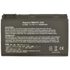 Аккумулятор для ноутбука AlSoft Acer TM00741 5200mAh 6cell 11.1V Li-ion (A41015)