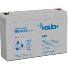 Батарея до ДБЖ Merlion 6V-10Ah (GP6100F2)