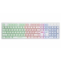 Клавиатура REAL-EL 7070 Comfort Backlit, white