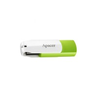 USB флеш накопитель Apacer 16GB AH335 Green/White USB 2.0 (AP16GAH335G-1)