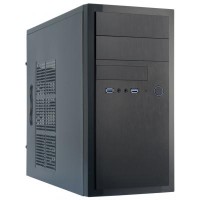 Корпус Chieftec ELOX HT-01B-OP mATX, без БЖ, Black