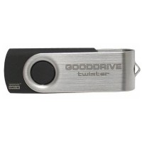 USB флеш накопитель Goodram 8GB Twister Black USB 2.0 (UTS2-0080K0R11)