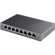 Комутатор TP-Link TL-SG108PE, 8 x 10/100/1000 RJ45, керований