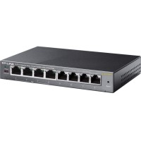 Комутатор TP-Link TL-SG108PE, 8 x 10/100/1000 RJ45, керований