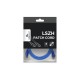 Патч-корд 0.25м S/FTP Cat 6A CU LSZH blue Cablexpert (PP6A-LSZHCU-B-0.25M)