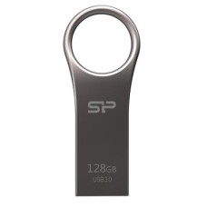 USB флеш накопитель Silicon Power 128GB Jewel J80 Titanium USB 3.0 (SP128GBUF3J80V1T)