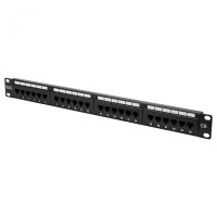 Патч-панель Digitus 19" 24хRJ-45 UTP cat. 6 в сборе (DN-91624U)