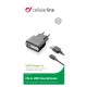 Зарядний пристрій 1*USB 1A + cable 1m MicroUSB Cellularline (ACHUSBKITMICROUSB2)