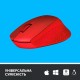 Мышка Logitech M330 Silent plus Red (910-004911)