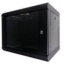 Шафа настінна Hypernet 9U 19" 600x450 (WMNC-9U-FLAT-BLACK)