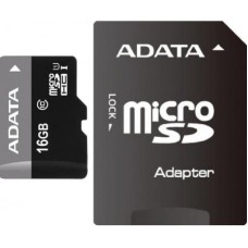 Карта памяти ADATA 16GB microSD class 10 UHS-I (AUSDH16GUICL10-RA1)