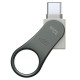 USB флеш накопитель Silicon Power 32GB Mobile C80 Silver USB 3.2 (SP032GBUC3C80V1S)