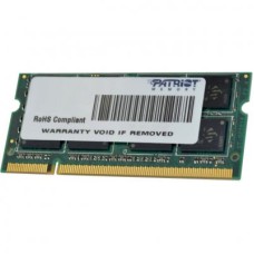 Модуль памяти для ноутбука SoDIMM DDR3 4GB 1333 MHz Patriot (PSD34G13332S)