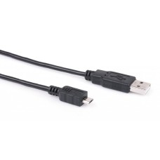 Дата кабель USB 2.0 AM to Micro 5P 1.0m Vinga (USBAMmicro01-1.0)