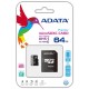 Карта пам'яті ADATA 64GB microSD class 10 UHS-I (AUSDX64GUICL10-RA1)