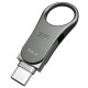 USB флеш накопитель Silicon Power 64GB Mobile C80 Silver USB 3.2 (SP064GBUC3C80V1S)