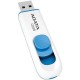 USB флеш накопитель ADATA 64GB C008 White+Blue USB 2.0 (AC008-64G-RWE)