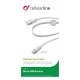 Дата кабель USB 2.0 AM to Micro 5P 1.0m white Cellularline (USBDATACMICROUSBW)