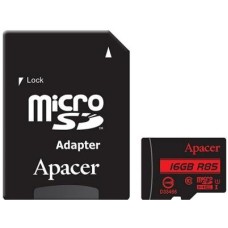 Карта пам'яті Apacer 16GB microSDHC Class10 UHS-I U1 (R85 MB/s) (AP16GMCSH10U5-R)