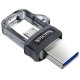 USB флеш накопитель SanDisk 16GB Ultra Dual Black USB 3.0 OTG (SDDD3-016G-G46)