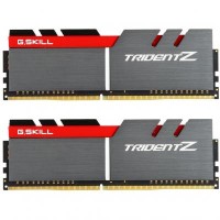 Модуль памяти для компьютера DDR4 16GB (2x8GB) 3200 MHz Trident Z Silver H/ Red G.Skill (F4-3200C16D-16GTZB)