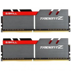 Модуль памяти для компьютера DDR4 16GB (2x8GB) 3200 MHz Trident Z Silver H/ Red G.Skill (F4-3200C16D-16GTZB)