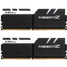 Модуль памяти для компьютера DDR4 16GB (2x8GB) 3200 MHz Trident Z Black H/White G.Skill (F4-3200C16D-16GTZKW)